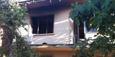 Körfez’de Metruk Bina Alev Alev Yandı!