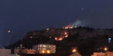 Mardin Kalesi Eteklerinde Yangın Kontrol Altında!