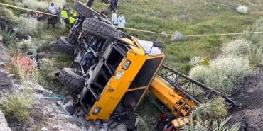 Erzurum’da Vinç Kazası: Operatör Hayatını Kaybetti