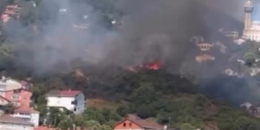 Gümüşsuyu’nda Yangın Kontrol Altında!