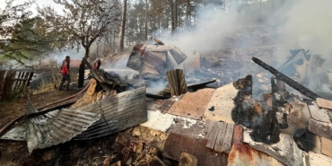 Mudurnu’daki Yangın, Ekiplerin Müdahalesiyle Söndürüldü
