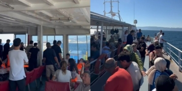 Feribotta Duman Alarmı: Sahil Güvenlik Harekete Geçti