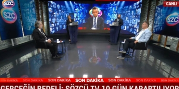 SÖZCÜ TV’ye 10 Günlük Ekran Karartma Cezası