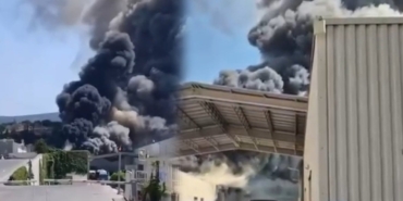 Nilüfer’de Otomotiv Fabrikasında Yangın!