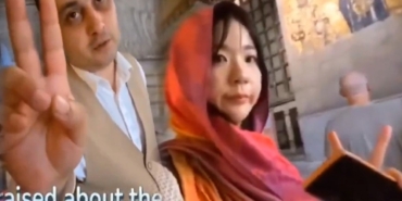 Twitch Yayıncısına Ayasofya’da Güvenlik Uyarısı