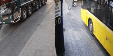 Kasımpaşa’da Vinç Lastiği Patladı: 2 Yaralı!