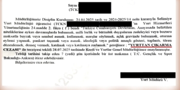 Öğrenci Anayasal Hakkını Kullandı, Gözaltına Alındı