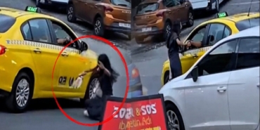 Esenyurt’ta Taksi Kavgasında Kadın Bayıldı!