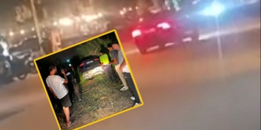 Drift Yapan Sürücü, Polisten Kaçarken Dereye Düştü!