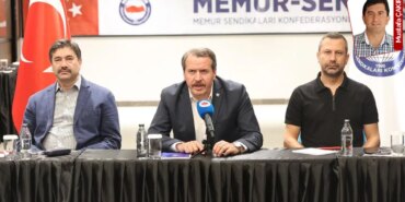 Memur-Sen Tutanak Talebiyle Masa Başında