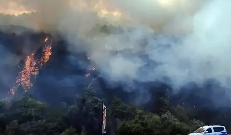 Bolu’daki Orman Yangını Kontrol Altına Alındı Bolu’daki Orman Yangını Kontrol Altına Alındı