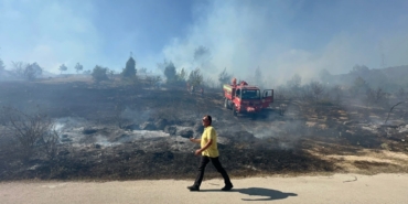 Boluda Yerleşim Yakınında Orman Yangını!
