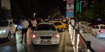 Elazığ’da 7 Araçlı Kaza: 3 Yaralı, Tartışma Çıktı