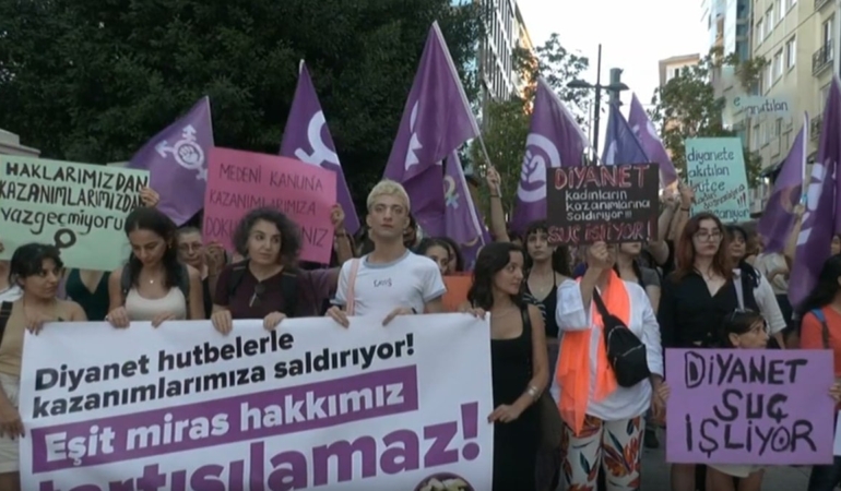 Kadınlar Miras Hakkı İçin Sokaklarda! Kadınlar Miras Hakkı İçin Sokaklarda!