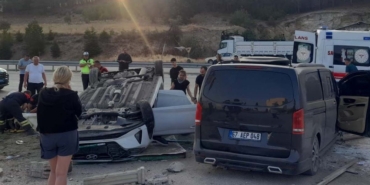 Burdur’da Kaza: 5 Yaralı, Güvenlik Kamerasında!