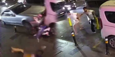 Şişli’de Genç Sürücü Faciayı Uğratmadan Kurtuldu!