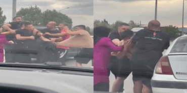 Trafikte Kavga: Sürücüler Birbirine Girdi!