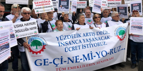 Emeklilerden SGK Başkanına İstifa Çağrısı! Emeklilerden SGK Başkanına İstifa Çağrısı!