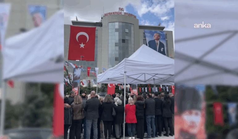 Bayrampaşa’da Akın’a Protesto: Sırtlar Dönüldü!