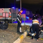 Uşak’ta Motosiklet Kazasında 1’i Ağır 2 Yaralı!