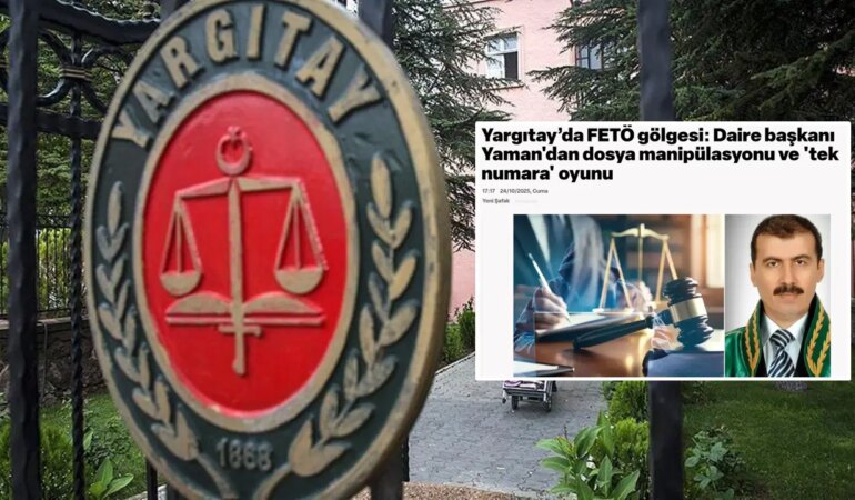 Yargıtay Başkanı’ndan Yeni Şafak’a Sert Yanıt! Yargıtay Başkanı’ndan Yeni Şafak’a Sert Yanıt!