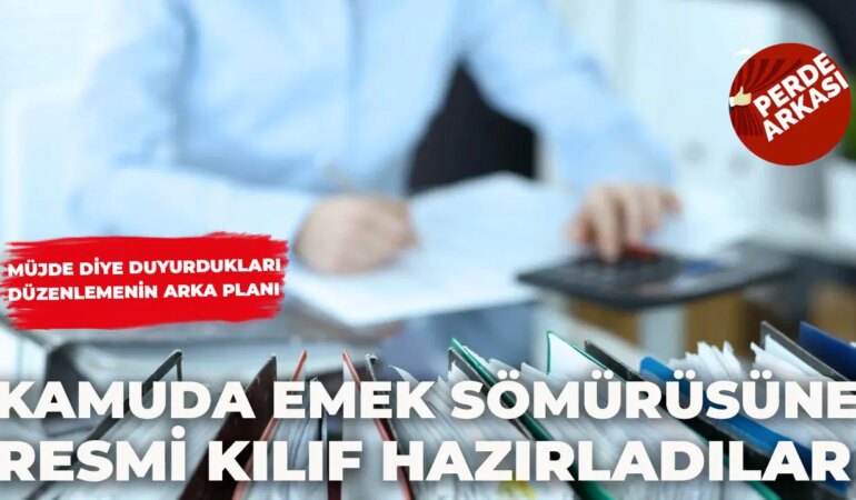 Kamuda Esnek Çalışma Düzeni: Yeni Riskler! Kamuda Esnek Çalışma Düzeni: Yeni Riskler!