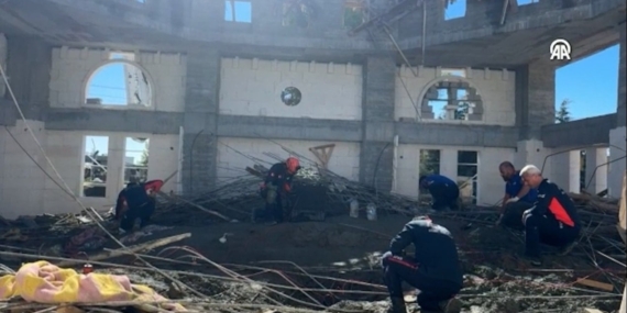 Adıyaman’da Camii İnşaatında Göçük: 6 Kişi Kurtarıldı Adıyaman’da Camii İnşaatında Göçük: 6 Kişi Kurtarıldı