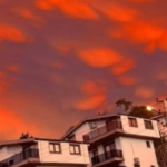 Fethiye’de Yağmur Sonrası Nadir Mammatus Bulutları