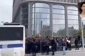 İşçiler Halkbank Şantiyesinde Eylem Yaptı! İşçiler Halkbank Şantiyesinde Eylem Yaptı!
