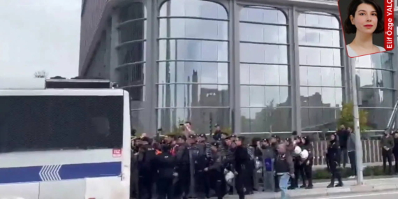 İşçiler Halkbank Şantiyesinde Eylem Yaptı! İşçiler Halkbank Şantiyesinde Eylem Yaptı!
