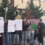 Rojin İçin Öğrencilerden Kampüste Eylem