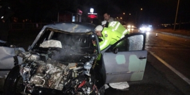 Erzurum’da Feci Kaza: 1 Ölü, 2 Yaralı!