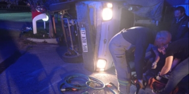 Havran’da Kamyonet Kazası: Bir Ölü, Bir Yaralı