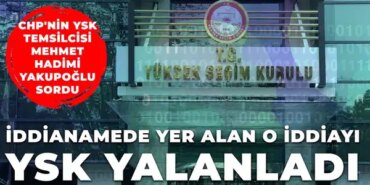 CHP YSK İddialarını Yalanladı: Açıklama Geldi