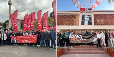 CHP Gençlik Kolları’ndan İmamoğlu’na Destek