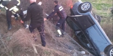 Aydın’da Devrilen Araçta 6 Yaralı!