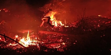 Karaçalı’da Kontrolsüz Yangın Paniği Yaşandı!