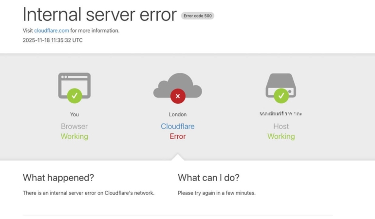 Cloudflare Kesintisi: Dünya Çapında Hizmetler Durdu!