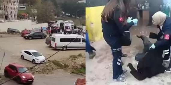 Trafo Yangını Panik Yarattı, 1 Yaralı