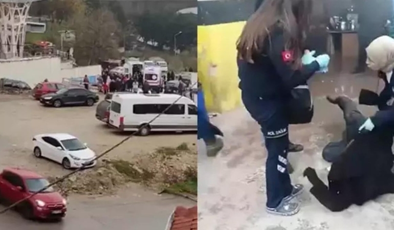 Trafo Yangını Panik Yarattı, 1 Yaralı