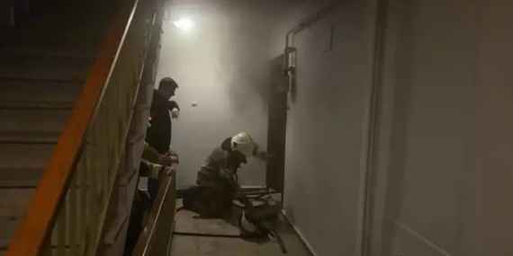 Bursa’da Apartmanda Yangın: Mutfak Küle Döndü