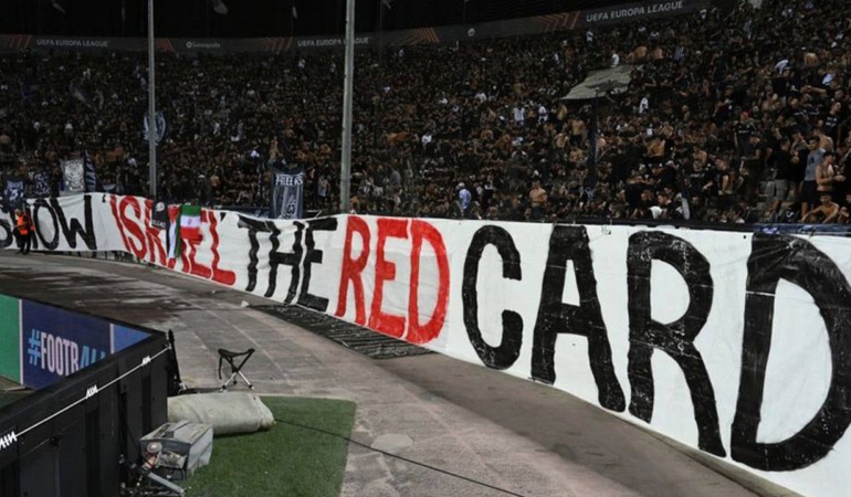 Filistinli Futbolcudan Soykırımcıya İsyan!