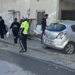 Fırına Dalan Araçta 4 Yaralı! Panik Anları Kamerada