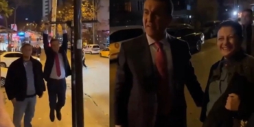 Kızılay Tabelasında Sarıgül Şaşkınlığı!