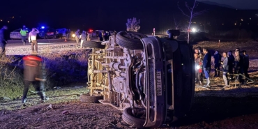 Kahramanmaraş’ta Minibüs Devrildi: 2 Ölü, 7 Yaralı