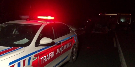 Erzurum-Samsun Yolunda Traktör Kazası: 1 Yaralı