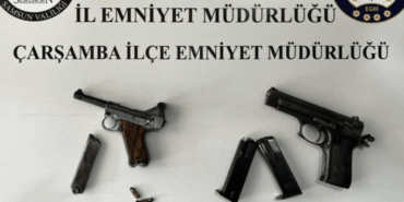 Bafra’da Silah Kaçakçılığına Geçit Yok!