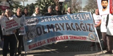 Emekliler İzmir’de Krize Karşı Meydanda!