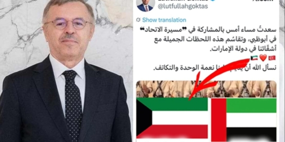 BAE Büyükelçisi’nden Bayrak Krizi!