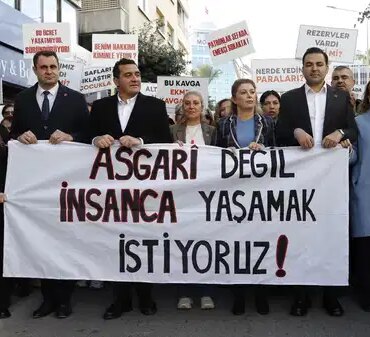 Asgari Ücret Eylemi: Kadınlar Sefalet Ücretine İsyan